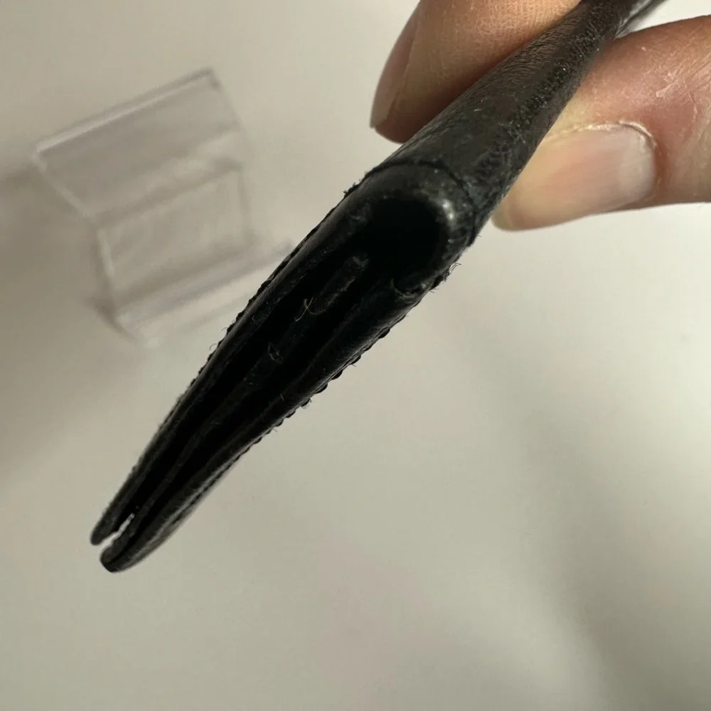 💖#176 Burberrys Vintage Black Leather Bifold ID Card Holder Wallet - Picture 14 of 14